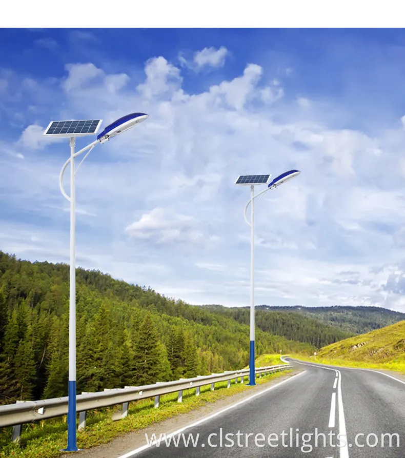 IP65 200W Integrated All in Two Solar Panel LED Street Light